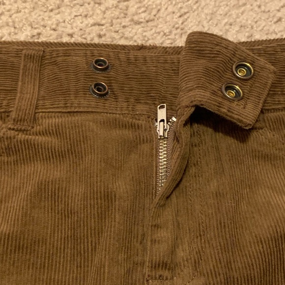 Chic A-line skirt from soft corduroy - Picture 4 of 7